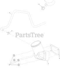 Toro 77285 (2000) - Toro 60" Z Master Zero-Turn Mower (SN: 418100000 - 999999999) Air Intake and Filtration Assembly