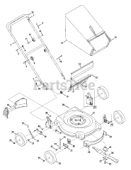 Yard Machines 11A-414R229 - Yard Machines Walk-Behind Mower (2010) (Home Depot)
