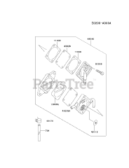 Kawasaki FE290D-AS24 - Kawasaki Engine FUEL-TANK/FUEL-VALVE