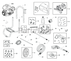 Husqvarna 020798-00 - Husqvarna 3,200 PSI Pressure Washer Main Unit