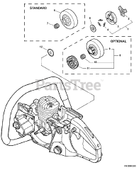 Echo CS-440 - Echo Chainsaw (SN: C09112001001 - C09112999999)