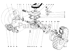 Toro 16273 - Toro Whirlwind Walk-Behind Mower (SN: 004000001 - 004999999) (1974)