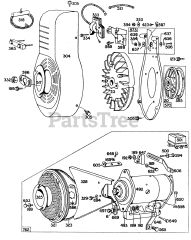 Briggs & Stratton 193431-0020-XX - Briggs & Stratton Horizontal Engine