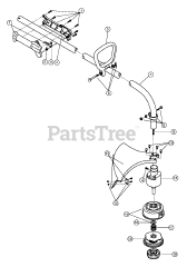 Ryobi 700r (41BDL01G034) - Ryobi String Trimmer Boom And Trimmer