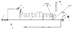 Craftsman 247.270220 (13A-344-099) - Craftsman Lawn Tractor (2003) (Sears)