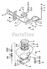 Echo DM-9 - Echo Duster / Mister Throttle, Tank Assy