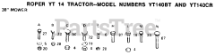 Electrolux/AYP YTH 160 CT - Electrolux/AYP Lawn Tractor HARDWARE