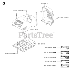 Husqvarna 343 F - Husqvarna Brush Cutter (SN: 20043100001 - 20064000000) COVER