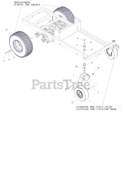 Ariens 915338 - Ariens Edge 34" Zero-Turn Mower, Ariens AX 635cc engine (SN: A0385912 & Above)