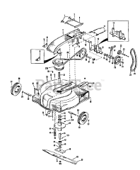 Simplicity 990019 - Simplicity 20" Mower Deck