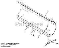 Simplicity 1690085 - Simplicity 42" Snow Plow & Dozer Blade