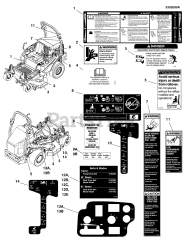 Ferris IS 2500Z (5900500) - Ferris IS2500Z Series 52" Zero-Turn Mower, 24hp Yanmar, Side-Discharge