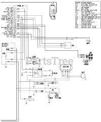 Generac QT02016GNSN - Generac 20kW Home Standby Generator (SN: 4474779 - 4519842) (2006) Schematic Diagram (0G9753)