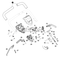 Echo DLM-2100 SP - Echo Walk-Behind Lawn Mower, Electric (SN: 405LMS000001 - 405LMS999999)