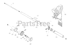 Echo CLS-4600 - Echo Clearing Saw Pipe, Harness