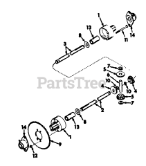 International Harvester 75 (0340008U) - International Harvester Riding Mower (1972 - 1981) Rear Axle &amp; Differential