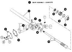 Snapper 1855 (80828) - Snapper Garden Tractor, 18hp