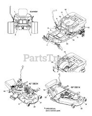 Snapper 150Z (SC 2450) (7800391) - Snapper 50" Zero-Turn Mower, 24hp