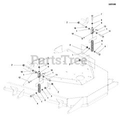 Snapper Pro S 800X (5900656) - Snapper Pro 61" Mower Deck 61" Mower Deck - Hanger Chains