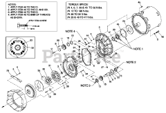 Generac QT08054KVNNA - Generac 80kW Home Standby Generator (SN: 4951145 - 4951145) (2008) Gearbox 390 (0F1792)