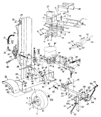 Yard-Man 24AD595C401 - Yard-Man Log Splitter (1998)