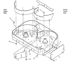 Exmark MK362 - Exmark 32" Mulching Kit Underside of 36" Mower Deck