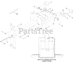 Toro 68018 C (MM-850E-S) - Toro Mortar Mixer (SN: 313000001 - 313999999) (2013) Trailer Light Kit Assembly