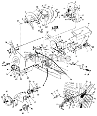 MTD 190-832-000 - MTD 40" Snow Thrower Attachment (1990)
