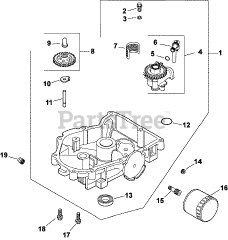 Kohler CV20-65513 - Kohler Command PRO Engine, Made for Ferris Industries, 20hp, 14.9kW Lubrication Group 3-24-5