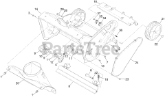 Toro 38757 (821 QZE) - Toro 21" Power Clear Snow Thrower (SN: 400000000