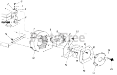 MTD 24695S - MTD Walk-Behind Blower (1985) Blower