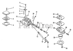 Echo SRM-2501 - Echo String Trimmer (SN: 043001 - 061968) Carburetor