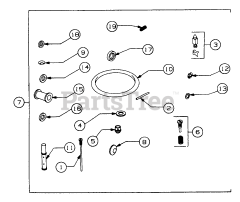 Cub Cadet 5416 R (553C562K100) - Cub Cadet Walk-Behind Mower (SN: 457900 - 460859) Carburetor Overhaul Kit