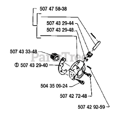 Husqvarna 35 - Husqvarna Chainsaw (1990-06) Oil Pump