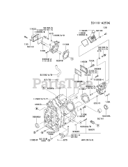 Kawasaki FD620D-AS03 - Kawasaki Engine CYLINDER/CRANKCASE