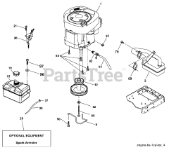 Poulan Pro PB 195H42 LT (960420036-04) - Poulan Pro Lawn Tractor (2009-09) Engine