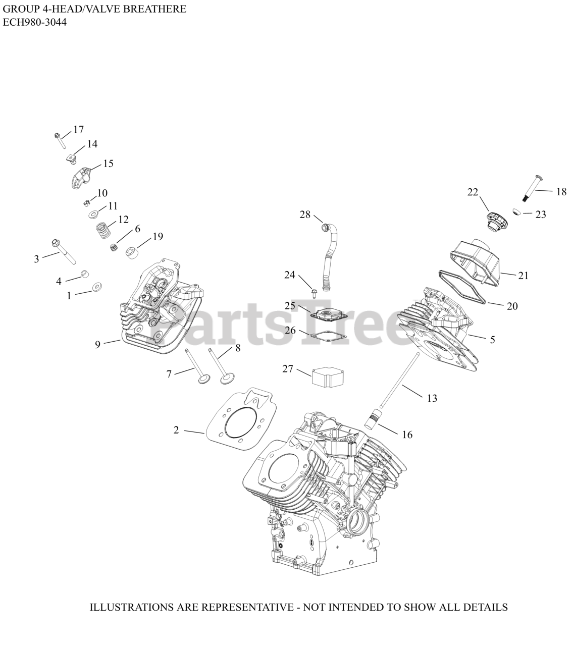 Kohler ECH9803044 Kohler Command PRO EFI Engine, Made for Kohler