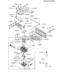 Kawasaki FD620D-RS24 - Kawasaki Engine CARBURETOR