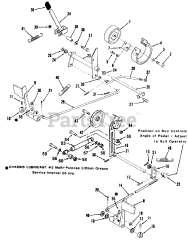 Toro 31-16O803 (416-8) - Toro Garden Tractor (SN: 010000001 - 019999999) (1991)