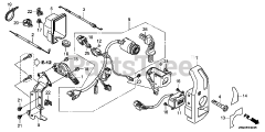Honda GX690 TXF3 (GCBDK) - Honda Engine, Made in Japan (SN: GCBDK-1000001 - GCBDK-9999999) CONTROL BOX