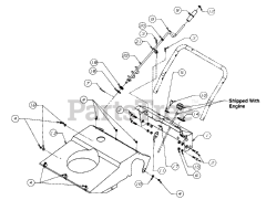 Huskee 316-140-131 - Huskee Snow Thrower (1996) (Tractor Supply) Cover &amp; Dash