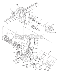 Ariens 931033 - Ariens Grand Sierra Garden Tractor, 18hp Kohler, Hydro (SN: 004346 & Above)