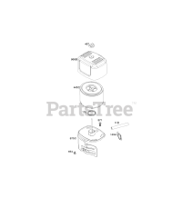 Briggs & Stratton 19T132-0006-H1 - Briggs & Stratton Horizontal Engine