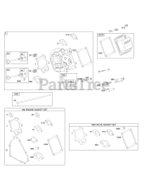 Briggs & Stratton 20P414-0111-E1 - Briggs & Stratton Horizontal Engine