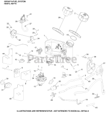 Kohler HD675-3003 - Kohler HD Series Engine, Basic Version, 6.75 ft-lbs, 149cc 08 Fuel System