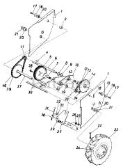 Brands 565 (313-565-100) - Cub Cadet 22" Snow Thrower (1983)