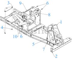 Murray 13DC26JD058 - Murray Lawn Tractor (2020) Frame