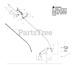 Weed Eater W 25 CF (967184201) - Weed Eater String Trimmer (2012-11) SHAFT HANDLE