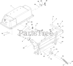 Exmark 146-1458 - Exmark 2 Bag Collection System (SN: 417930746 & Above) (Rev A) (2025)