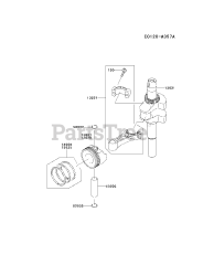 Kawasaki FJ180V-DS10 - Kawasaki Engine PISTON/CRANKSHAFT